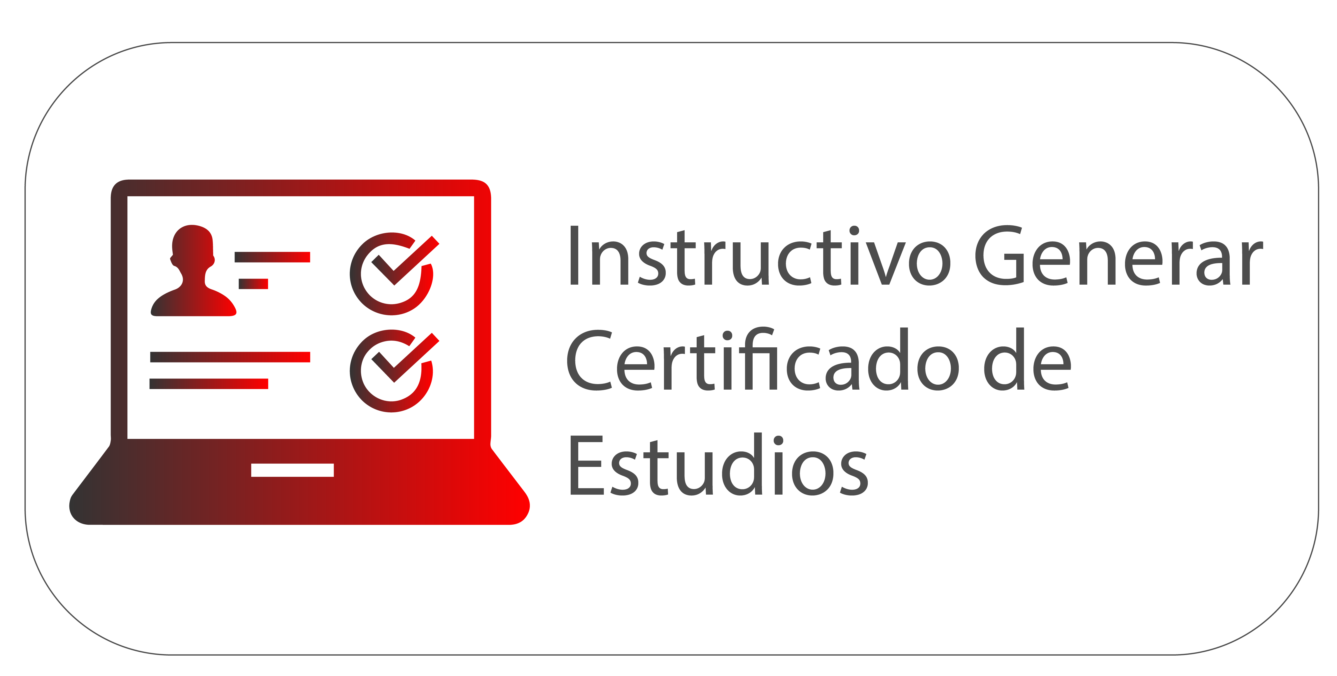 Certificado de estudio