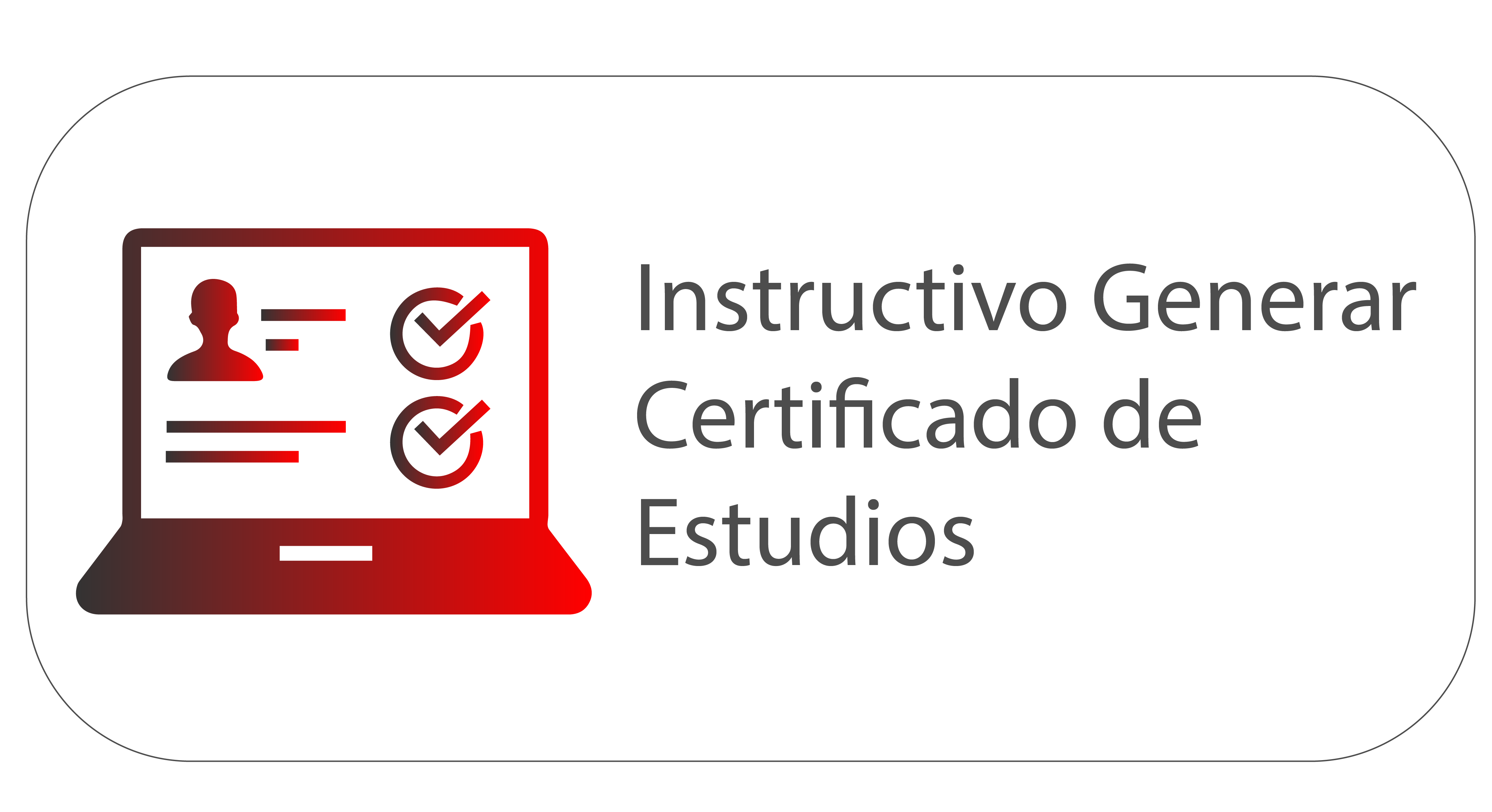 Certificado de estudios